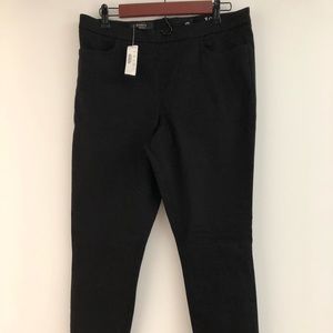 NWT J.Crew Dannie Pants size 12T Black